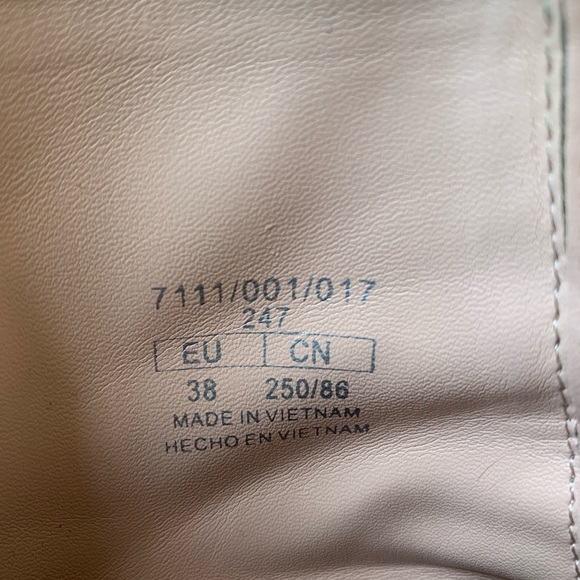 Denim Zara Booties with Wooden Heel - Picture 6 of 7